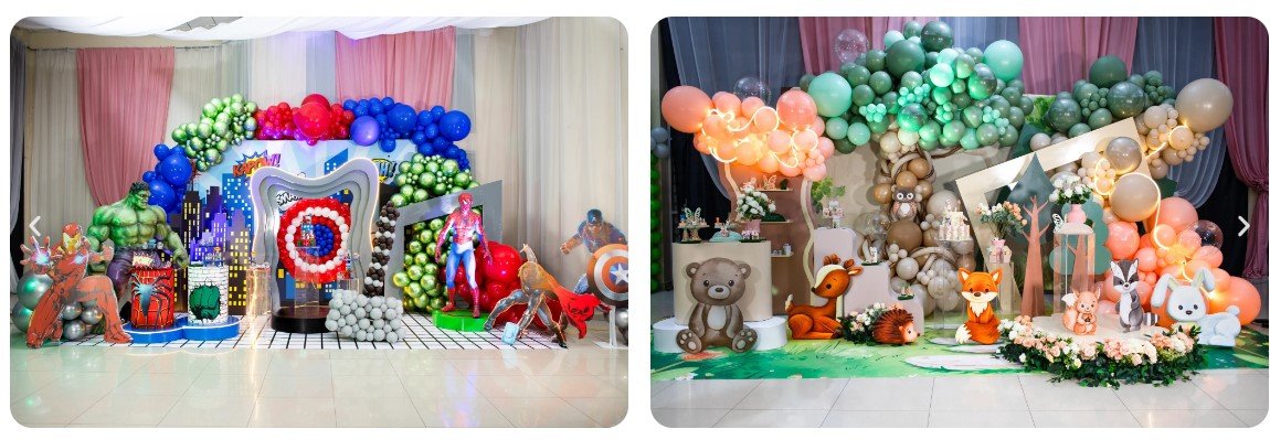 Decoración de Fiestas y Eventos Decoración con Globos Diseño y Decoración de Bodas Cursos Online y Presenciales